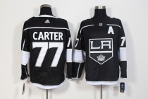 NHL Los Angeles Kings #77 Jeff Carter Black Adidas Jersey