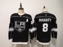 NHL Los Angeles Kings #8 Drew Doughty Black Adidas Jersey