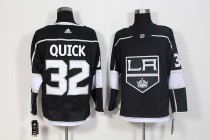 NHL Los Angeles Kings #32 Jonathan Quick Black Adidas Jersey