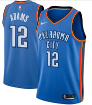 NBA Oklahoma City Thunder Blue #12 Steven Adams Icon Edition Jersey