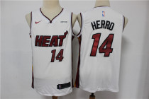 NBA Miami Heat #14 Tyler Herro City Edition White Jersey