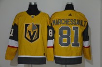 Men's Vegas Golden Knights #81 Marchessault Gold 2020/21 Alternate Premier Breakaway Jersey