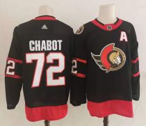 NHL Ottawa Senators #72 Chabot 2021 Black Reverse Retro Stitched NHL Jersey