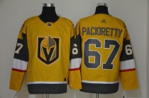 Men's Vegas Golden Knights #67 Pacioretty Gold 2020/21 Alternate Premier Breakaway Jersey