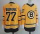 NHL Boston Bruins #77 Ray Bourque 2020-21 Yellow Reverse Retro Stitched Jersey