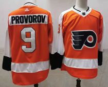 NHL Philadelphia Flyers #9 Ivan Provorov Orange Stitched Jersey