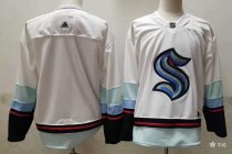 NHL Seattle Kraken Blank White Adidas Jersey