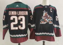 NHL Arizona Coyotes #23 Oliver Ekman-Larsson Black Stitched Jersey