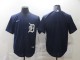 MLB Detroit Tigers Blank Navy Mens Nike Jersey