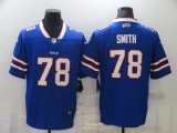 Men's Nike Buffalo Bills #78 Smith Royal Blue Vapor Untouchable Limited Jersey