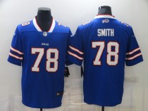 Men's Nike Buffalo Bills #78 Smith Royal Blue Vapor Untouchable Limited Jersey