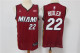 NBA Miami Heat #22 Jimmy Butler Red Game Nike Jersey