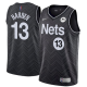 NBA Brooklyn Nets #13 James Harden Black Jersey