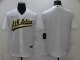 MLB Oakland Athletics White Game Blank Nike Jersey