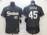MLB Chicago White Sox #45 Michael Jordan Black 2021 City Connect Flex Base Elite Jersey