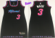 Women NBA Miami Heat Dwyane Wade Black Dress Jersey