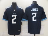 Men's Tennessee Titans #2 Jones Navy Vapor Untouchable Limited Jersey