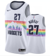 NBA Denver Nuggets White #27 Jamal Murray Icon Edition Jersey