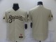 MLB Arizona Diamondbacks Blank Serpientes Gold 2021 City Connect Flex Base Elite Jersey