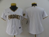 Women MLB San Diego Padres Blank White Game Nike Jersey