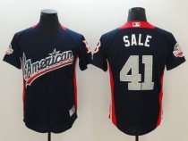 MLB Boston Red Sox  #41 Chris Sale Navy 2018 All-Star Game American League Jersey