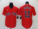 MLB Boston Red Sox #11 Devers Red Game Nike Jersey