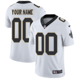 Men's New Orleans Saints White Vapor Untouchable Limited Customized Jersey