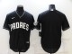 MLB San Diego Padres Blank Black Nike Game Jersey