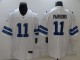Men's Dallas Cowboys #11 Micah Parsons 2021 NFL Draft White Vapor Limited  Jersey