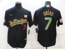MLB Los Angeles Dodgers #7 Julio Urias Black Game Jersey