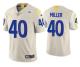 Men's Los Angeles Rams #40 Von Miller 2021 Bone Vapor Untouchable Limited  Jersey