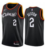 NBA Cleveland Cavaliers #2 Collin Sexton Black Jersey