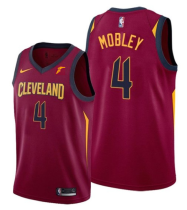 NBA Cleveland Cavaliers #4 Evan Mobley Red Icon Edition Jersey
