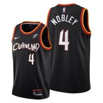 NBA Cleveland Cavaliers #4 Evan Mobley Black Jersey