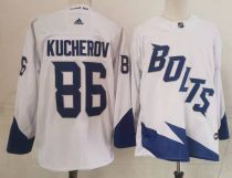 NHL Tampa Bay Lightning #86 Kucherov White 2022 New Adidas Jersey