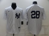 MLB New York Yankees #28 Josh Donaldson White Nike Game Jersey
