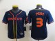Youth Houston Astros #3 Jeremy Peña 2022 Navy City Connect Jersey