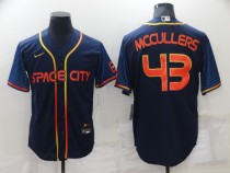 MLB Houston Astros #43 Lance McCullers 2022 Navy City Connect Jersey