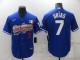 MLB Los Angeles Dodgers #7 Julio Urias Blue Game Jersey