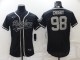 Men's Las Vegas Raiders #98 Maxx Crosby Black Flex Base Elite Jersey