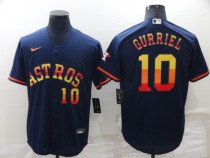 MLB Houston Astros #10 Yuli Gurriel 2022 Navy Jersey