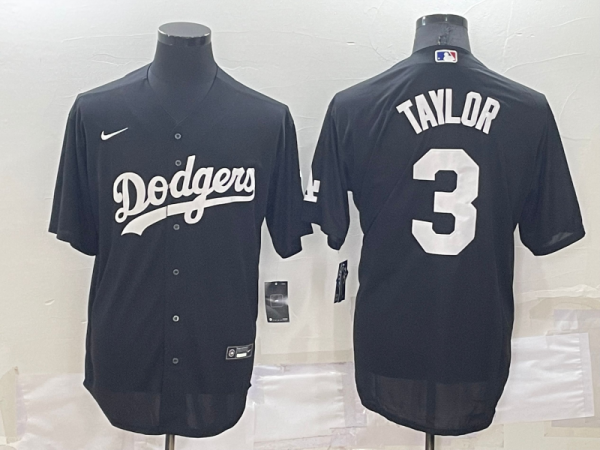 MLB Los Angeles Dodgers #3 Taylor Black Nike Jersey