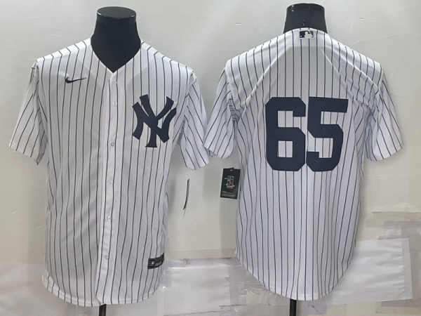 MLB New York Yankees #65 Nestor Cortes White Nike Game Jersey