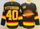 Men's NHL Vancouver Canucks #40 Elias Pettersson Black Adidas Jersey