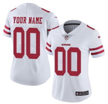 Women's San Francisco 49ers White Customized Vapor Untouchable Limited Jersey