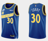 NBA Golden State Warriors #30 Stephen Curry 2022-23 Blue Basketball Jersey