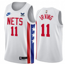 NBA Brooklyn Nets #11 Kyrie Irving 2022/23 White Classic Edition Jersey