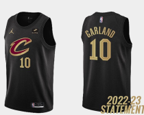 NBA Cleveland Cavaliers #10 Darius Garland 2022/23 Black Jersey
