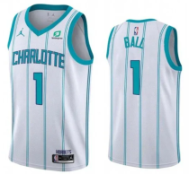 NBA Charlotte Hornets #1 LaMelo Ball 2022/23 White Jersey