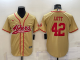 Men's San Francisco 49ers #42 Lott Gold Baseball Nike Jersey